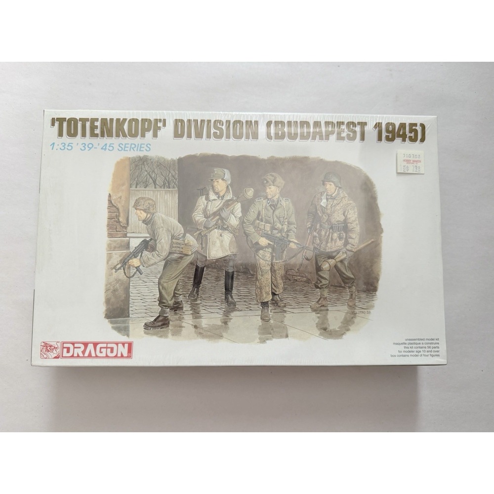 Dragon 6095 1:35 Totenkopf Division Budapest 1945 Figure Kit